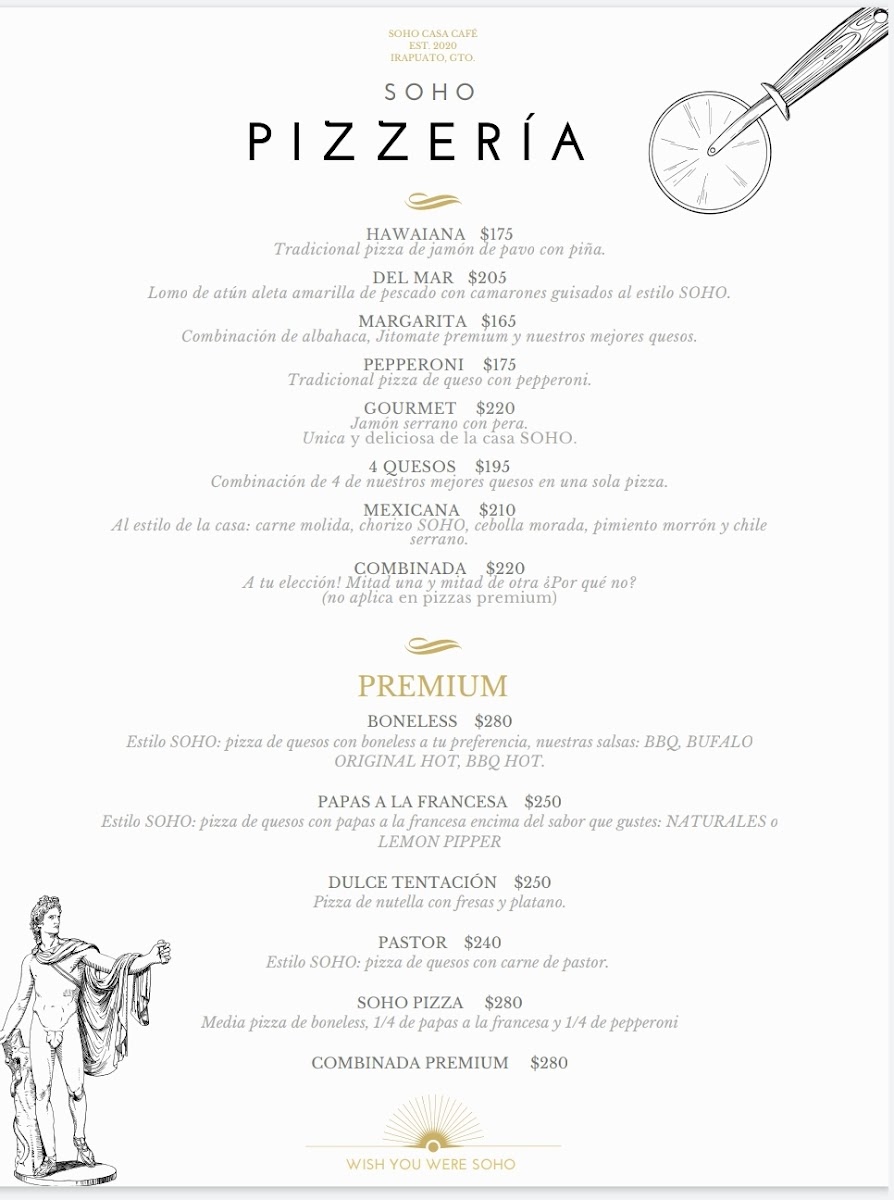SOHO Casa Café Menu - Image 5